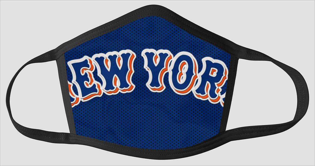 New York Mets The Run v2 - Face Mask