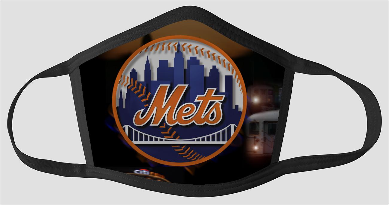 New York Mets The Run v3 - Face Mask
