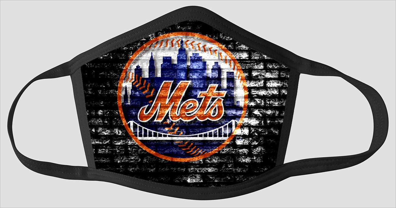 New York Mets The Run v4 - Face Mask