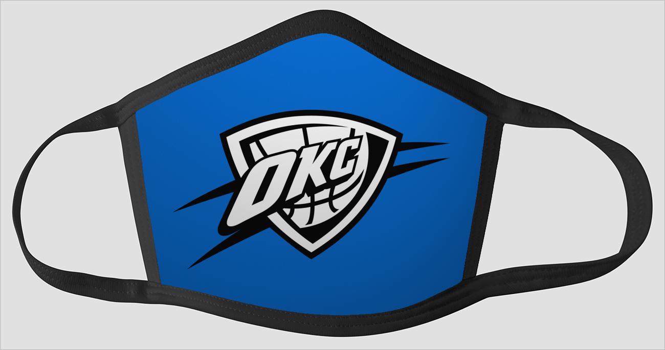 Oklahoma City Thunder OKC The Run v7 - Face Mask