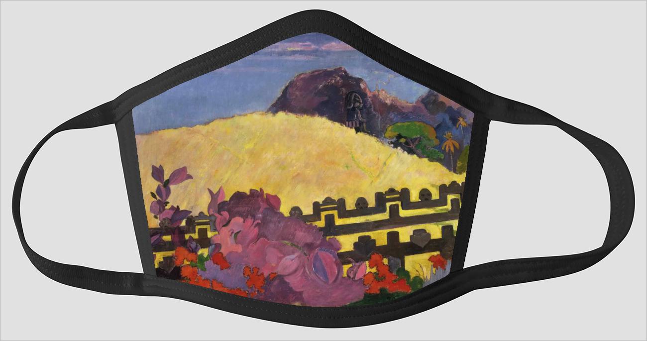 Paul Gauguin    French    1848 1903    The Sacred Mountain (Parahi Te Marae) - Face Mask