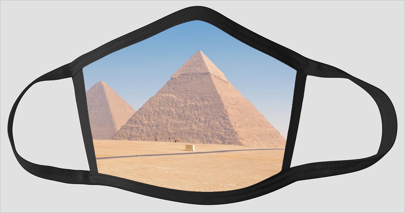 Perfect Egyptian Pyramids sv2448 - Face Mask