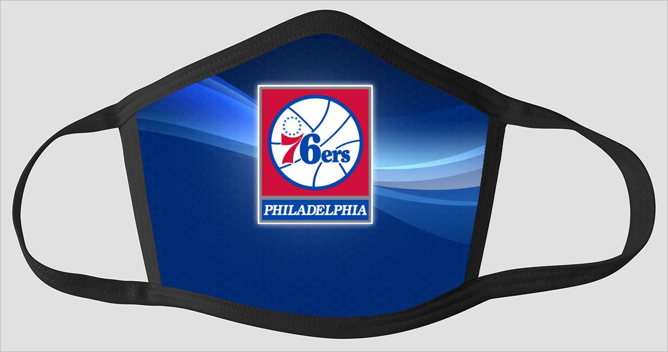 Philadelphia 76ers The Run v10 - Face Mask