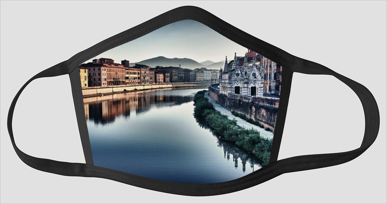 Pisa Italy Visions v11 - Face Mask