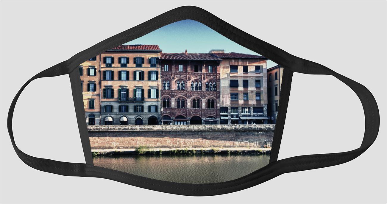 Pisa Italy Visions v14 - Face Mask