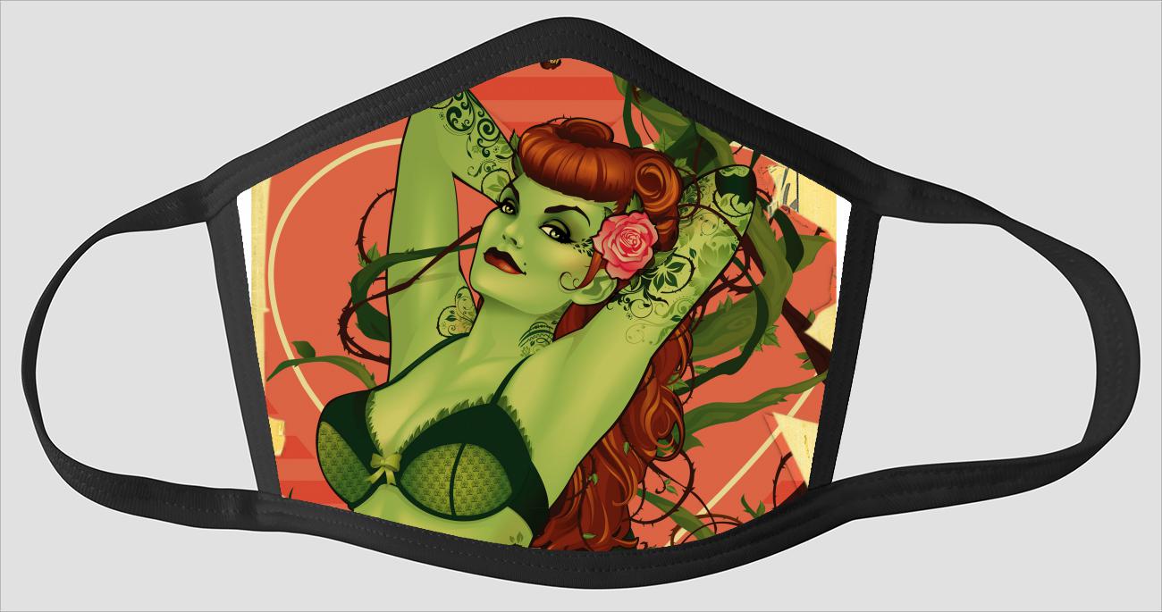 Poison Ivy DC Bombshells - Face Mask