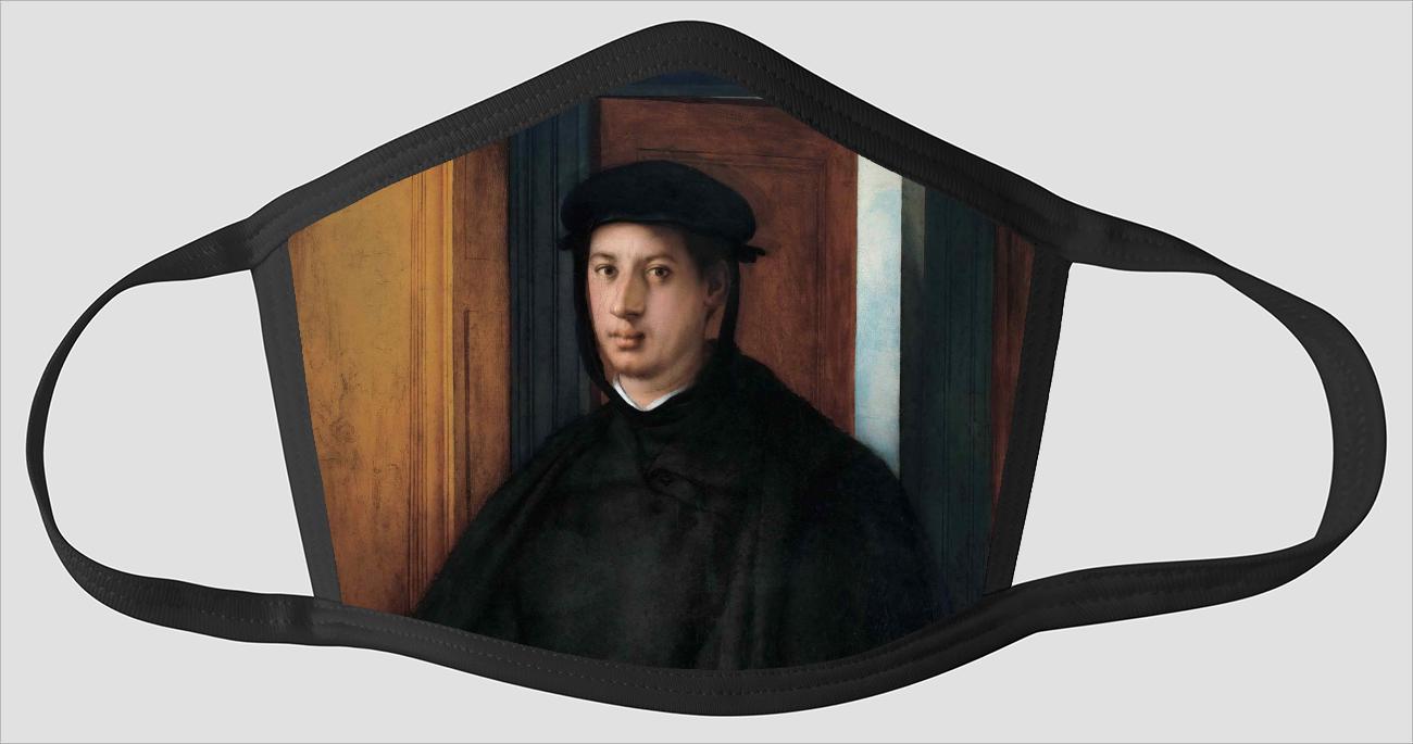 Pontormo (Jacopo Carucci)    Italian    Portrait of Alessandro de' Medici - Face Mask