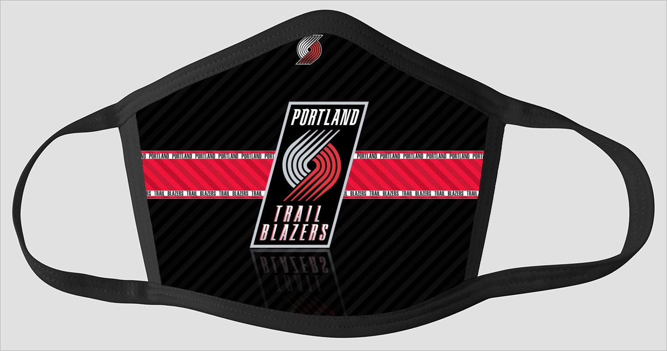 Portland Trail Blazers The Run v7 - Face Mask