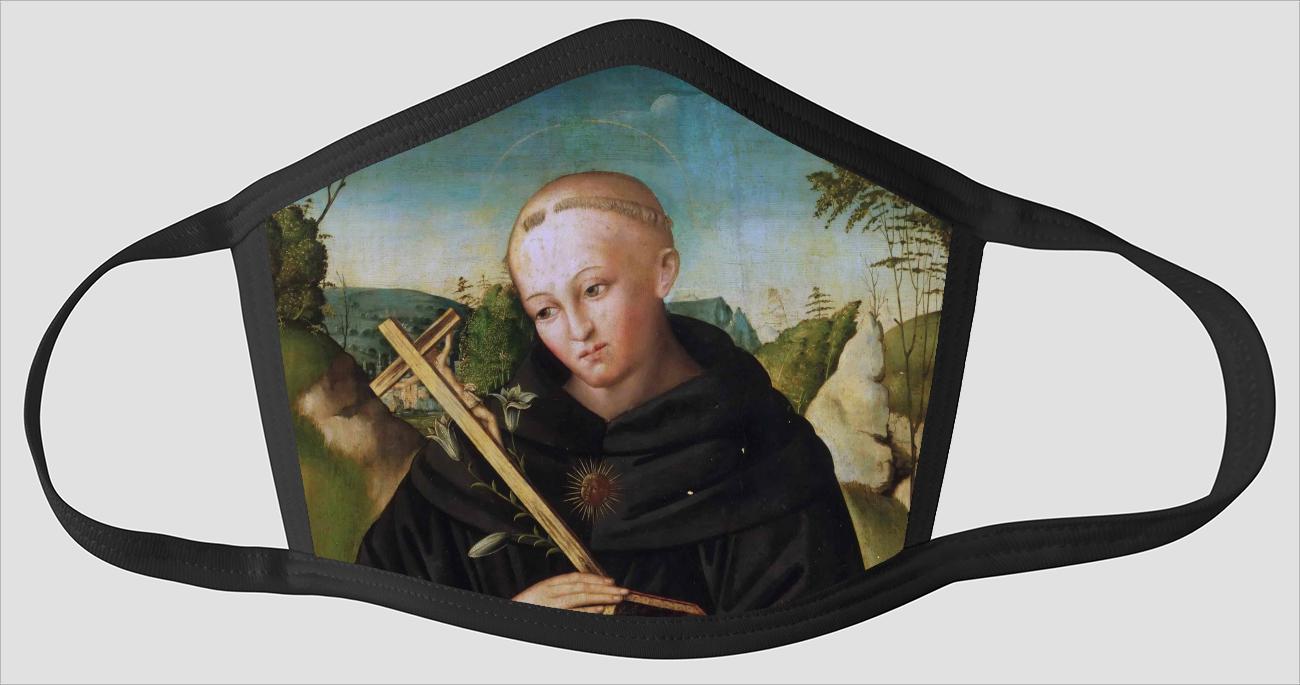 Pseudo Marco Meloni    Italian    Saint Nicholas of Tolentino - Face Mask