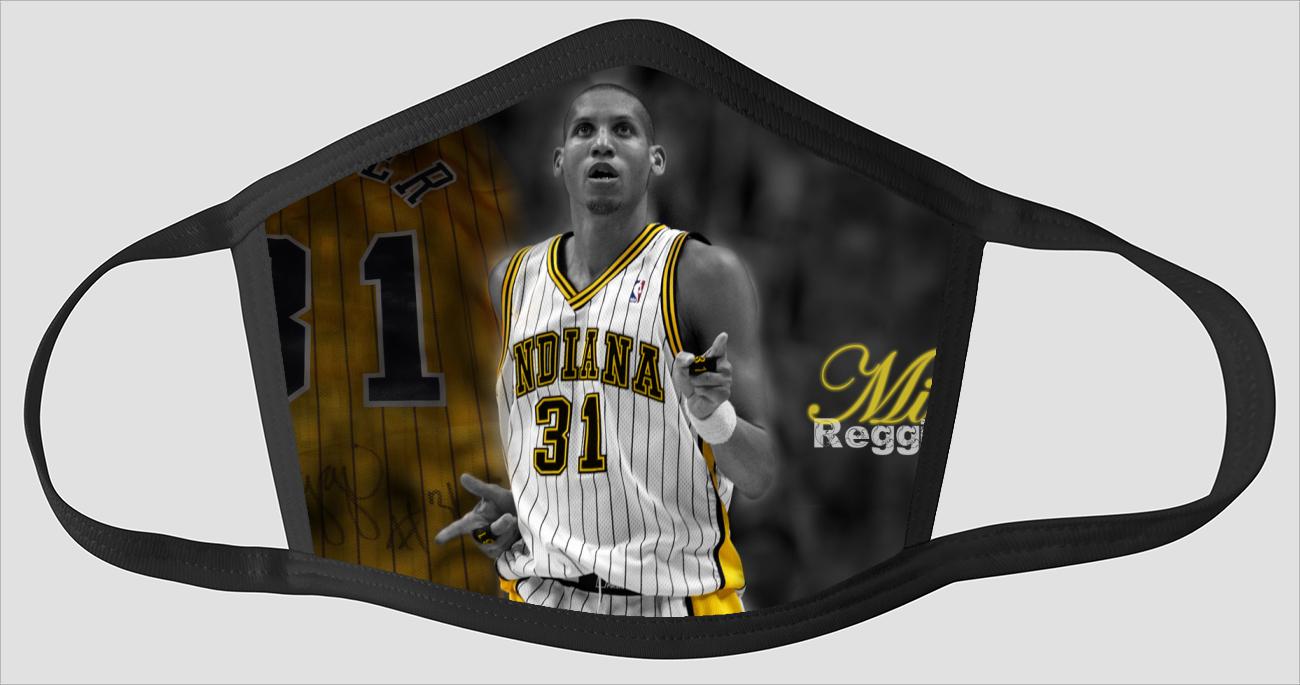 Reggie Miller 31 The Pacers - Face Mask
