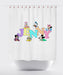Sublimated Shower Curtains