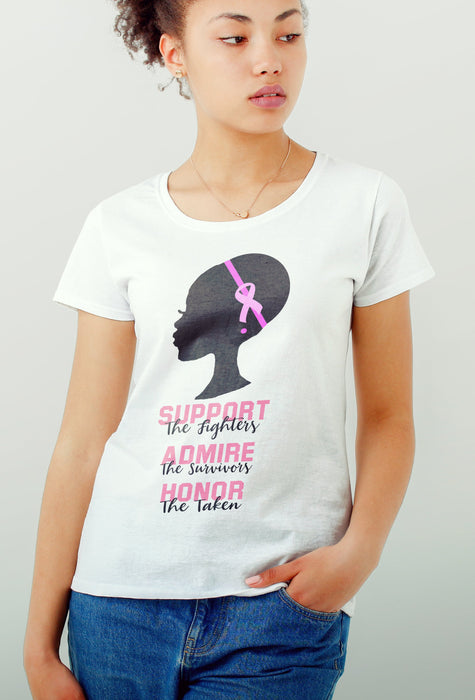 Support The Fighter - Breast Cancer Shirt