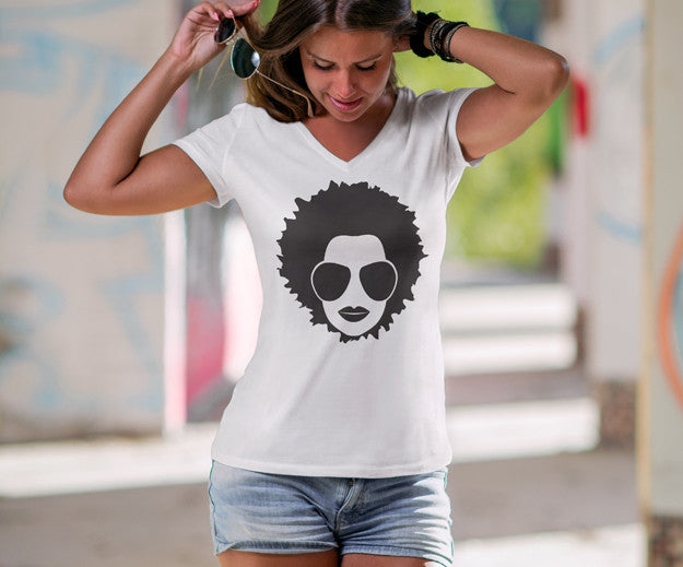 Graphic Tee HD Full Color V-Neck Shirt