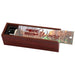 Rosewood Finish Wine Box withLid