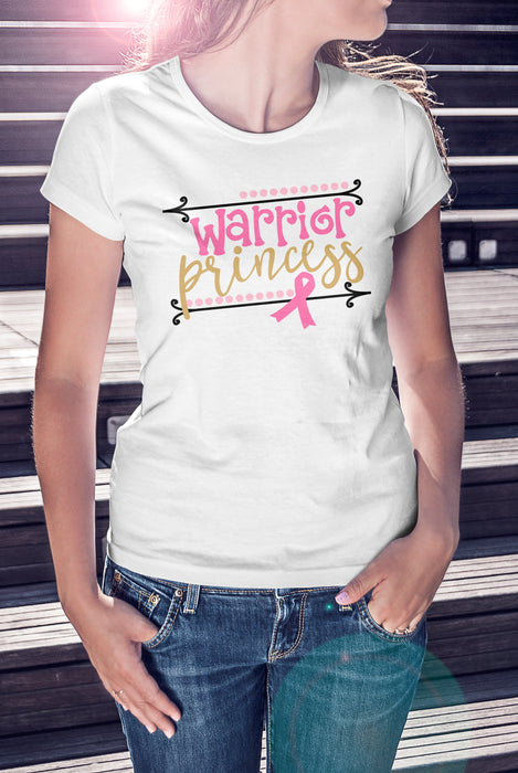 Warrior Princess - Breast Cancer Shirt